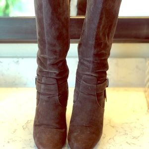 Chocolate brown boots